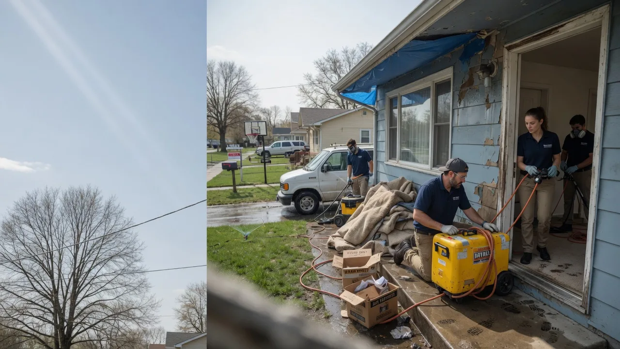Basement Flood Cleanup in Morris, MN near me
